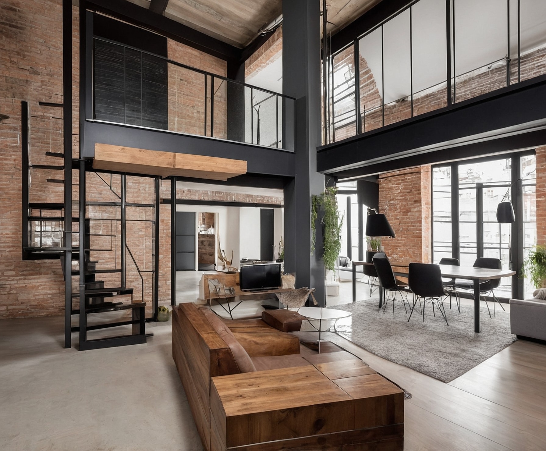 Mobiliario a medida estilo industrial